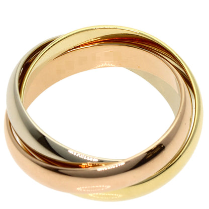 CARTIER Trinity #48 Ring K18 Yellow Gold K18 White GoldLadies [Used]