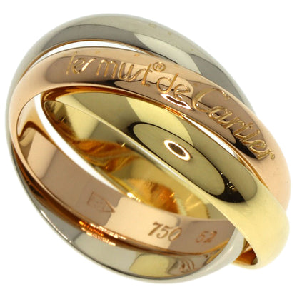 CARTIER Trinity #52 Ring K18 Yellow Gold K18 White GoldLadies [Used]