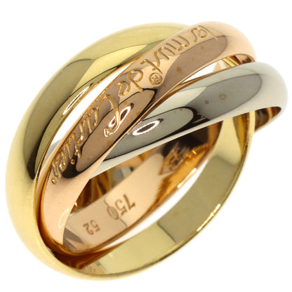 CARTIER Trinity #52 Ring K18 Yellow Gold K18 White GoldLadies [Used]