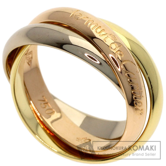 CARTIER Trinity #49 Ring K18 Yellow Gold K18 White GoldLadies [Used]