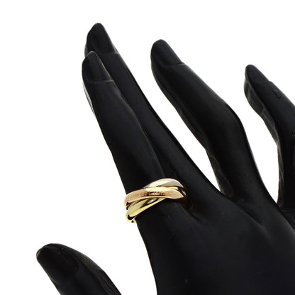 CARTIER Trinity #49 Ring K18 Yellow Gold K18 White GoldLadies [Used]