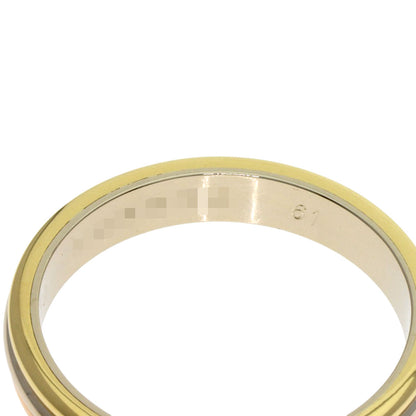 CARTIER Three colors #61 Ring K18 Yellow Gold 18K Pink GoldLadies [Used]