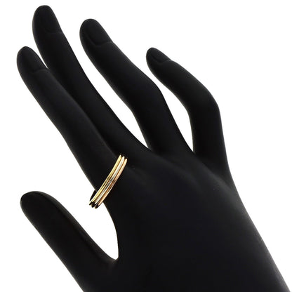 CARTIER Three colors #61 Ring K18 Yellow Gold 18K Pink GoldLadies [Used]