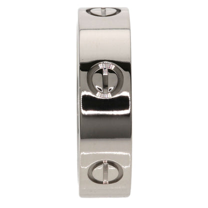 CARTIER love ring #59 Ring K18 White Gold Ladies [Used]