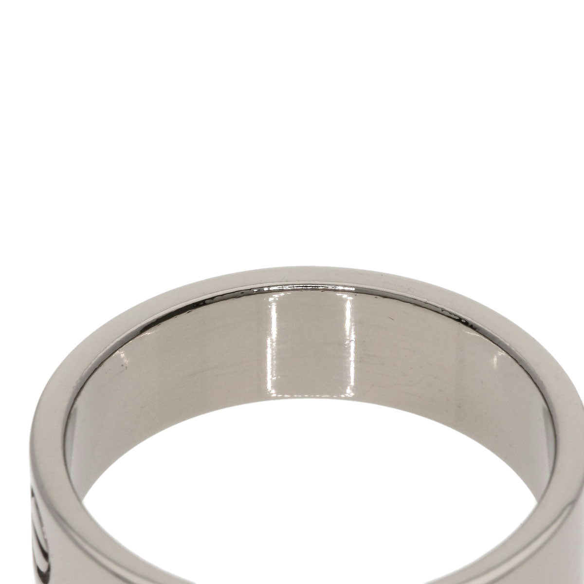 CARTIER love ring #59 Ring K18 White Gold Ladies [Used]