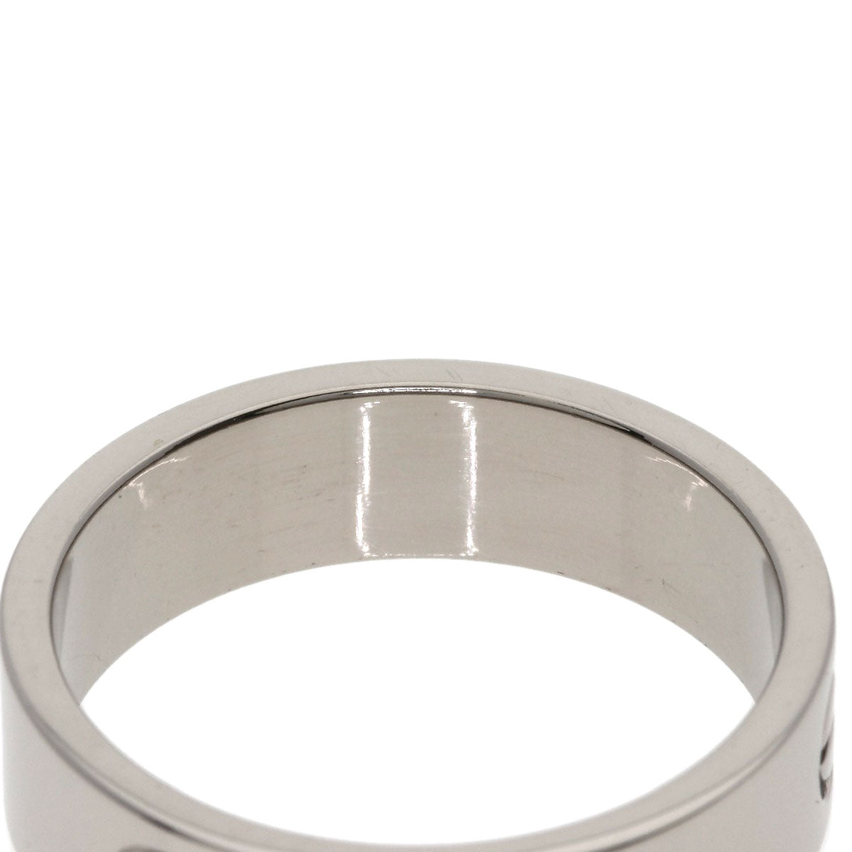 CARTIER love ring #59 Ring K18 White Gold Ladies [Used]