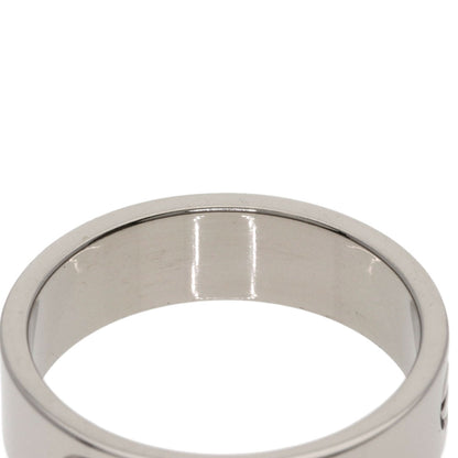 CARTIER love ring #59 Ring K18 White Gold Ladies [Used]