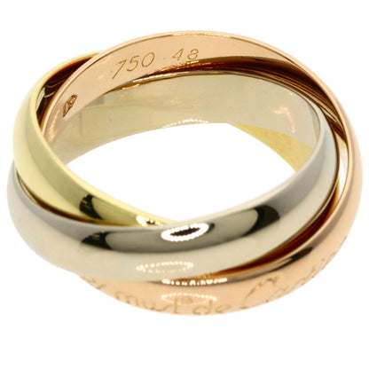 CARTIER Trinity #48 Ring K18 Yellow Gold K18 White GoldLadies [Used]