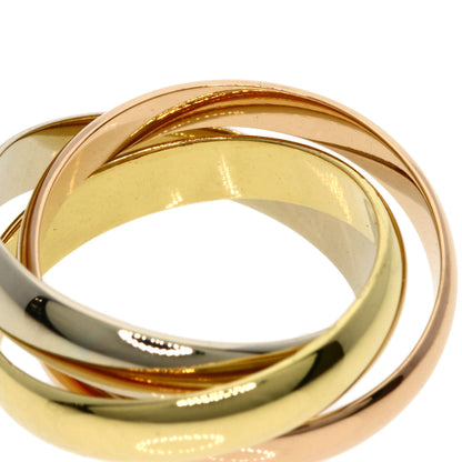 CARTIER Trinity #48 Ring K18 Yellow Gold K18 White GoldLadies [Used]