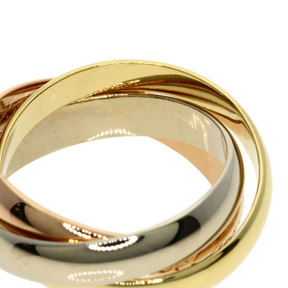 CARTIER Trinity #48 Ring K18 Yellow Gold K18 White GoldLadies [Used]