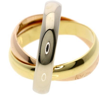 CARTIER Trinity #48 Ring K18 Yellow Gold K18 White GoldLadies [Used]