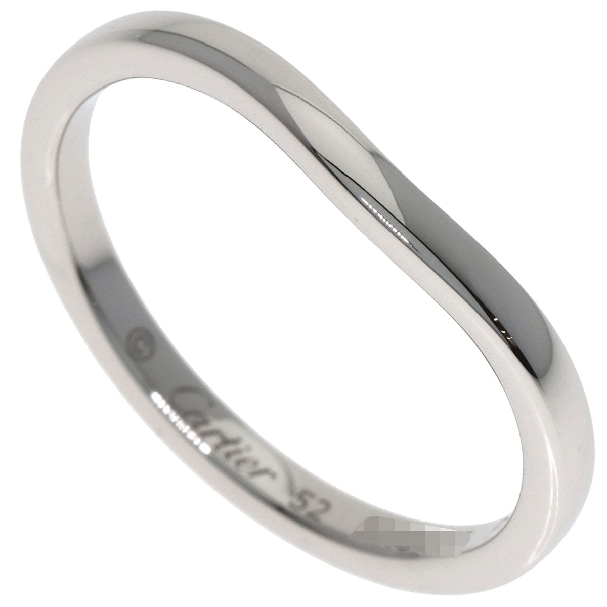 CARTIER Ballerina #52 Ring Platinum PT950 Ladies [Used]
