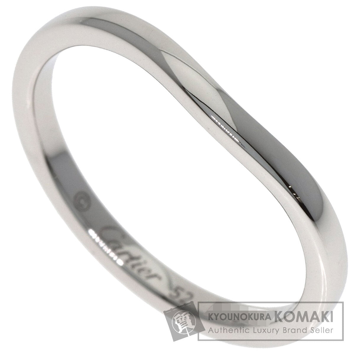 CARTIER Ballerina #52 Ring Platinum PT950 Ladies [Used]