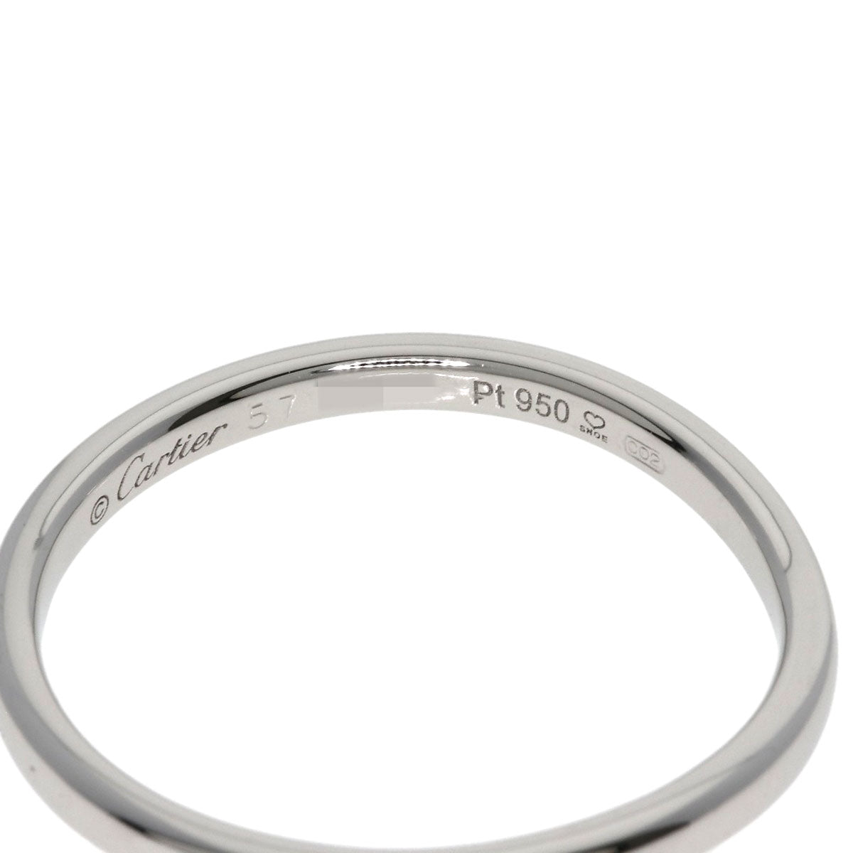 CARTIER Ballerina #57 Ring Platinum PT950 Ladies [Used]