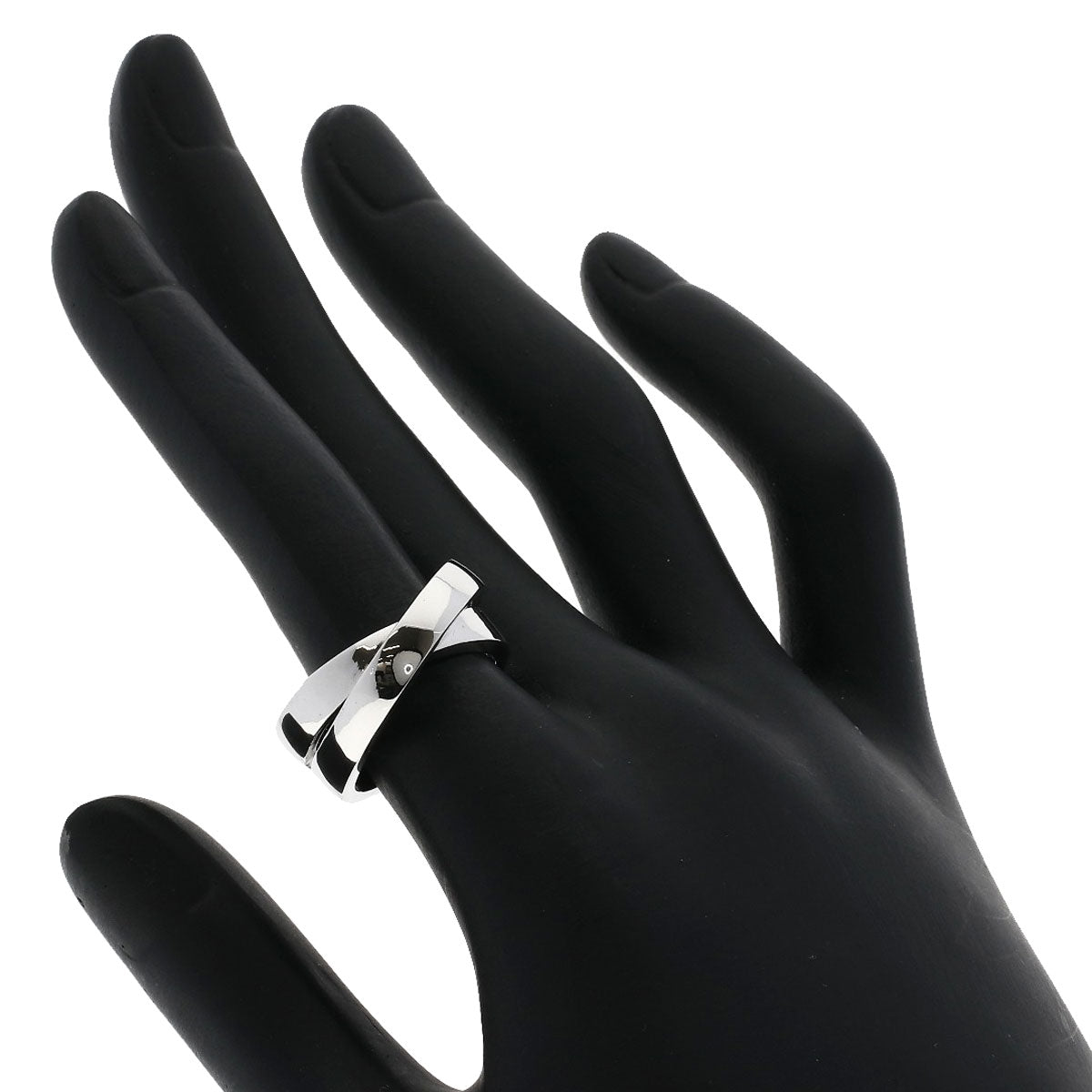 CARTIER Parising # 51 Ring K18 White Gold Ladies [Used]