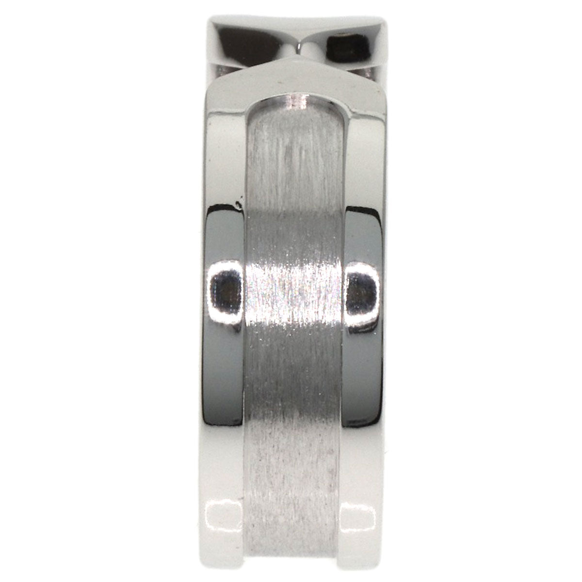 CARTIER C2 Ring SM #51 Ring K18 White Gold Ladies [Used]