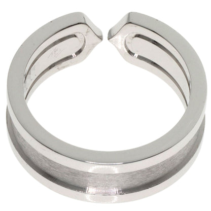 CARTIER C2 Ring SM #51 Ring K18 White Gold Ladies [Used]