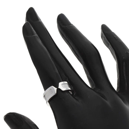 CARTIER C2 Ring SM #51 Ring K18 White Gold Ladies [Used]