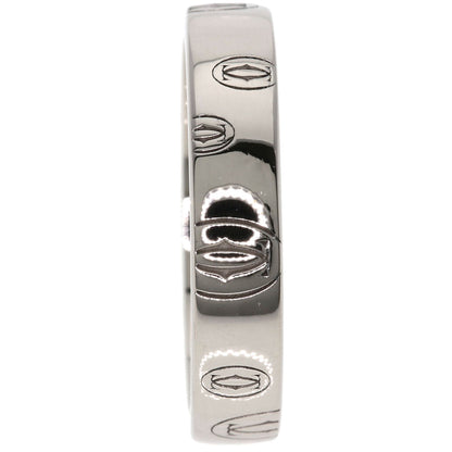 CARTIER Happy birthday # 49 Ring K18 White Gold Ladies [Used]