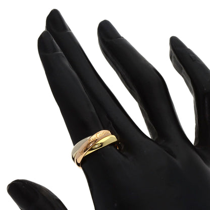 CARTIER Trinity #50 Ring K18 Yellow Gold K18 White GoldLadies [Used]