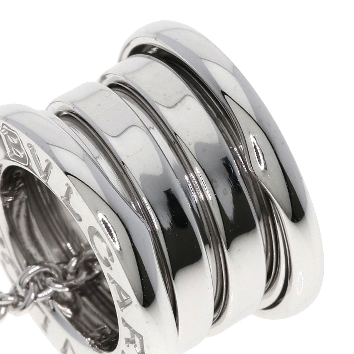 BVLGARI B.zero1 Necklace K18 White Gold Ladies [Used]