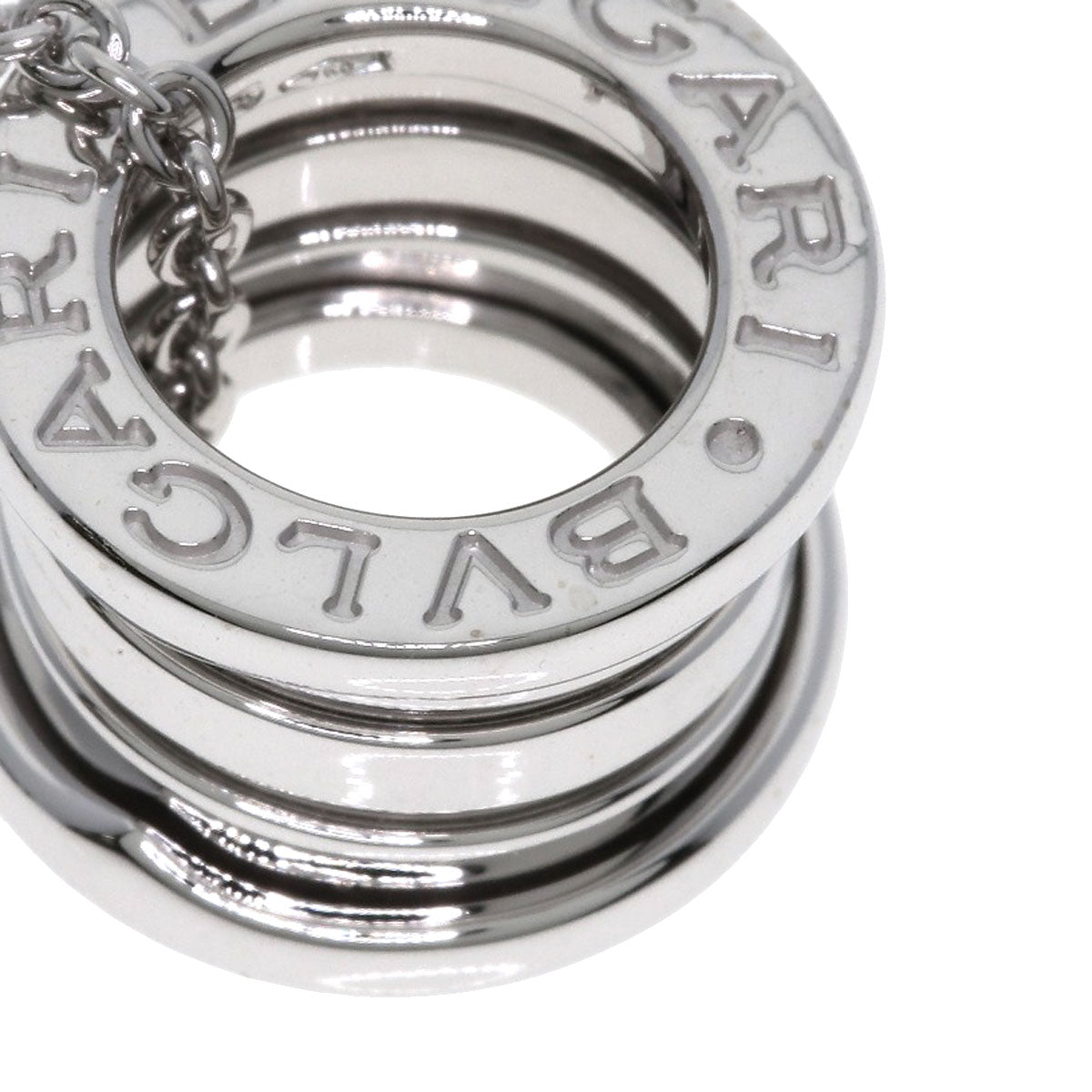 BVLGARI B.zero1 Necklace K18 White Gold Ladies [Used]