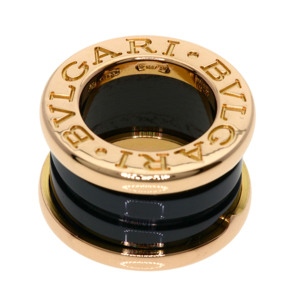 BVLGARI B.zero1 Ceramic Pendant top K18 Pink Gold Ladies [Used]