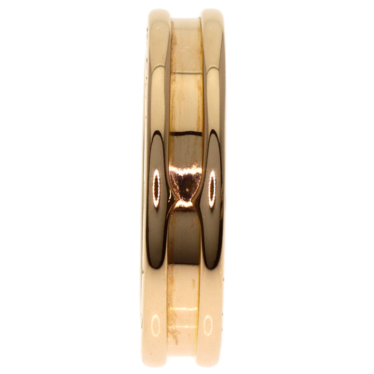 BVLGARI B.zero1 1 band #51 Ring K18 Pink Gold Ladies [Used]