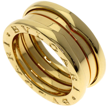 BVLGARI B.zero1 2 Band #49 Ring K18 Yellow Gold Ladies [Used]