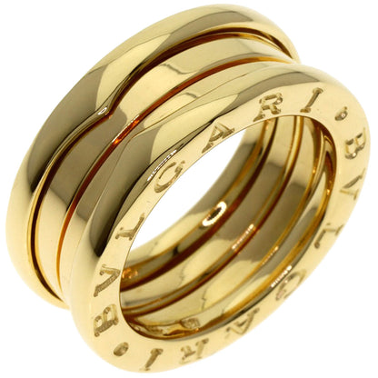 BVLGARI B.zero1 2 Band #49 Ring K18 Yellow Gold Ladies [Used]
