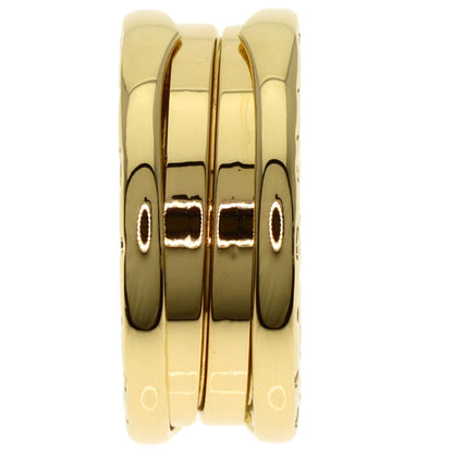 BVLGARI B.zero1 2 Band #49 Ring K18 Yellow Gold Ladies [Used]