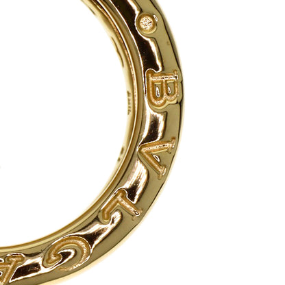 BVLGARI B.zero1 2 Band #49 Ring K18 Yellow Gold Ladies [Used]