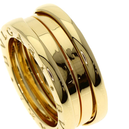 BVLGARI B.zero1 2 Band #49 Ring K18 Yellow Gold Ladies [Used]