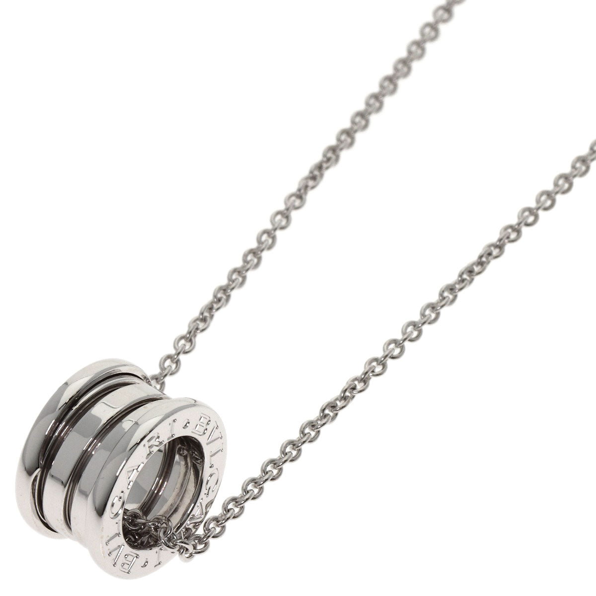 BVLGARI B.zero1 Necklace K18 White Gold Ladies [Used]
