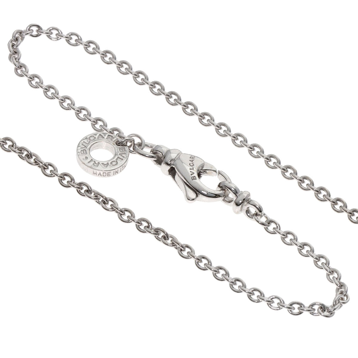 BVLGARI B.zero1 Necklace K18 White Gold Ladies [Used]