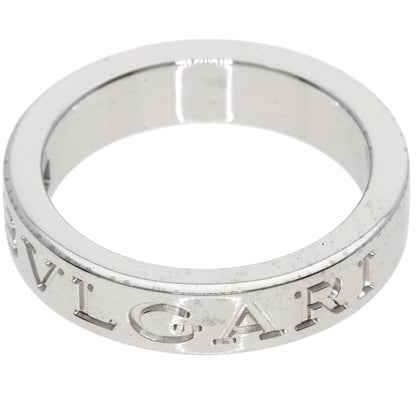 BVLGARI Double logo Diamond Ring K18 White Gold Ladies [Used]