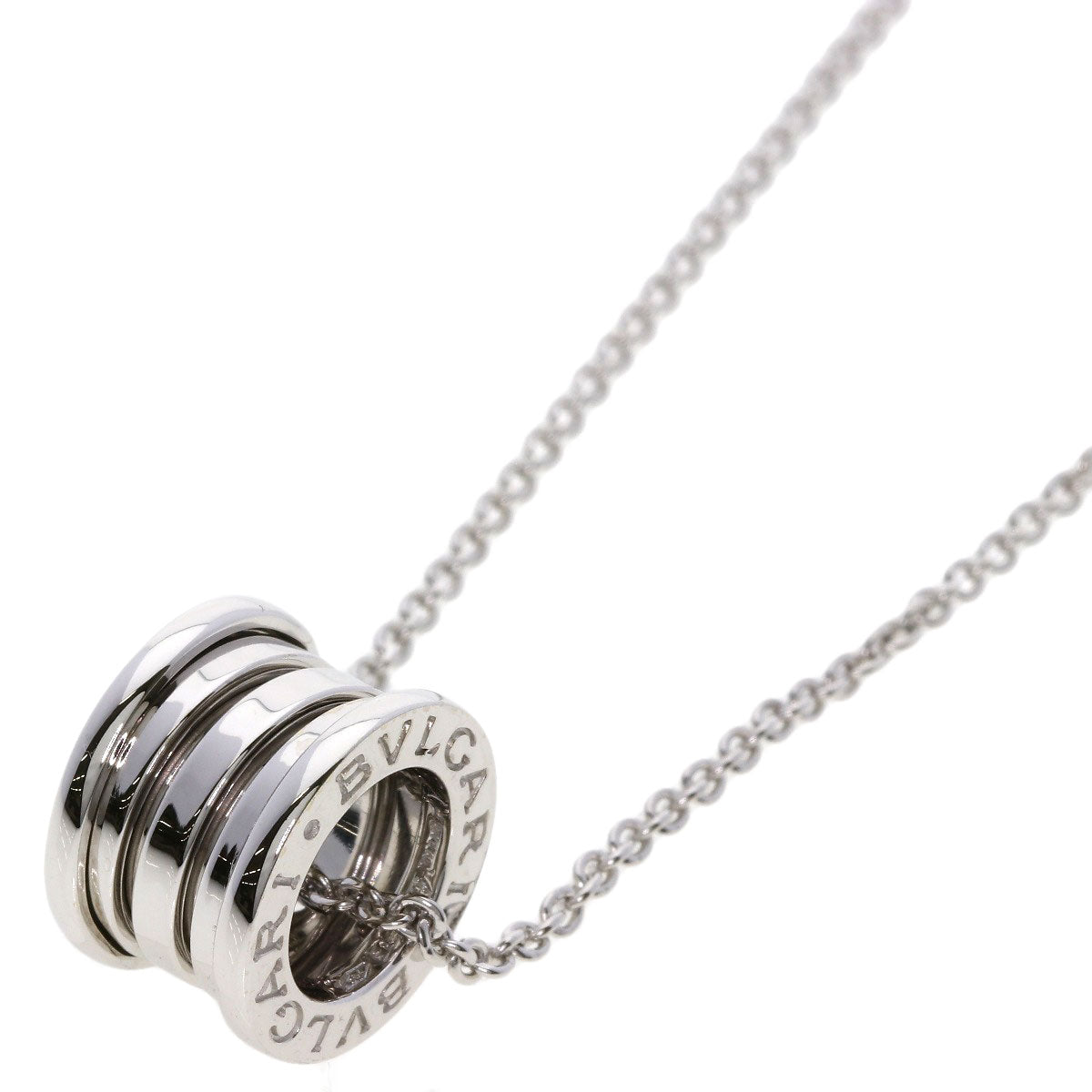 BVLGARI B.zero1 Necklace K18 White Gold Ladies [Used]
