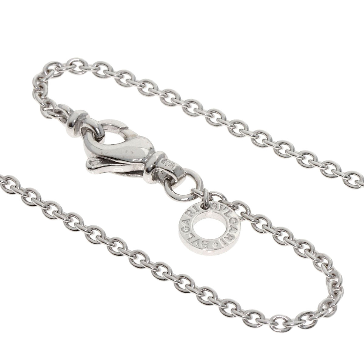 BVLGARI B.zero1 Necklace K18 White Gold Ladies [Used]