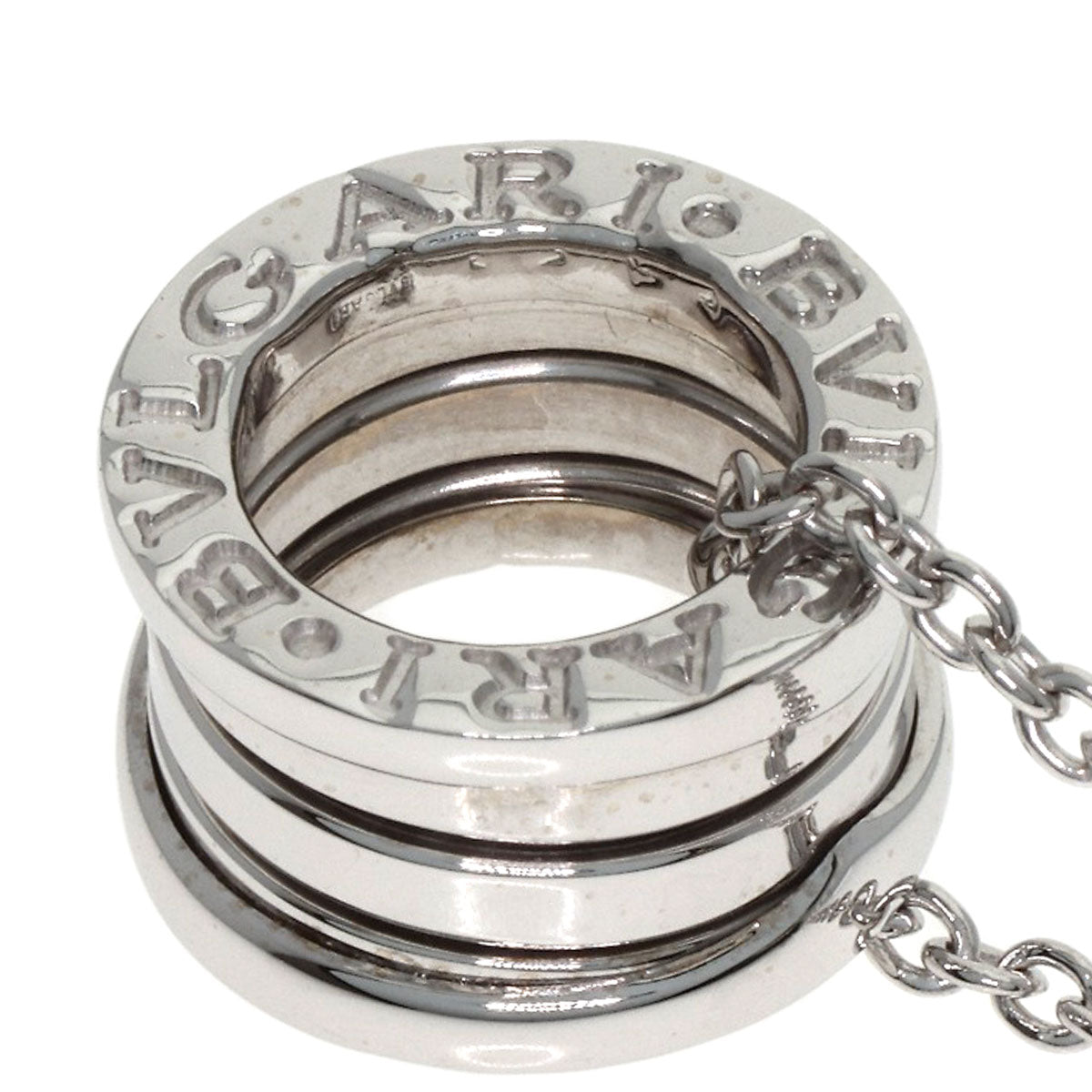 BVLGARI B.zero1 Necklace K18 White Gold Ladies [Used]
