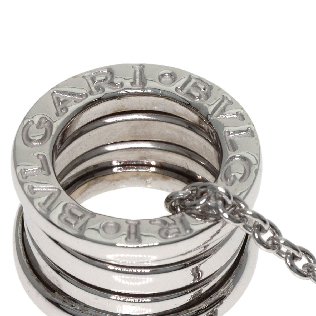 BVLGARI B.zero1 Necklace K18 White Gold Ladies [Used]