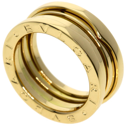 BVLGARI B.zero1 2 band #50 Ring K18 Yellow Gold Ladies [Used]