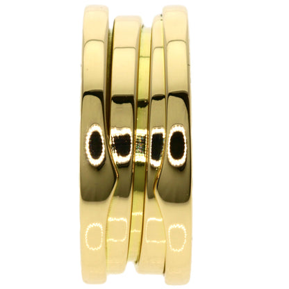 BVLGARI B.zero1 2 band #50 Ring K18 Yellow Gold Ladies [Used]