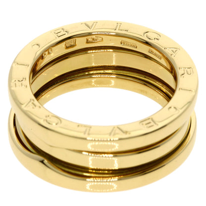 BVLGARI B.zero1 2 band #50 Ring K18 Yellow Gold Ladies [Used]