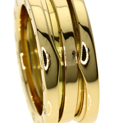 BVLGARI B.zero1 2 band #50 Ring K18 Yellow Gold Ladies [Used]