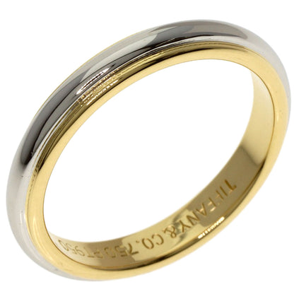 TIFFANY&Co. Milgrain Ring Platinum PT950 18K Yellow GoldLadies [Used]