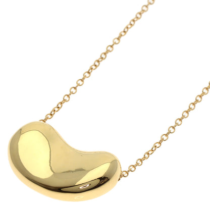 TIFFANY&Co. Bean Necklace K18 Yellow Gold Ladies [Used]