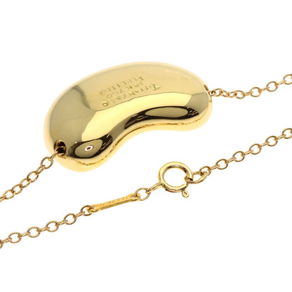 TIFFANY&Co. Bean Necklace K18 Yellow Gold Ladies [Used]