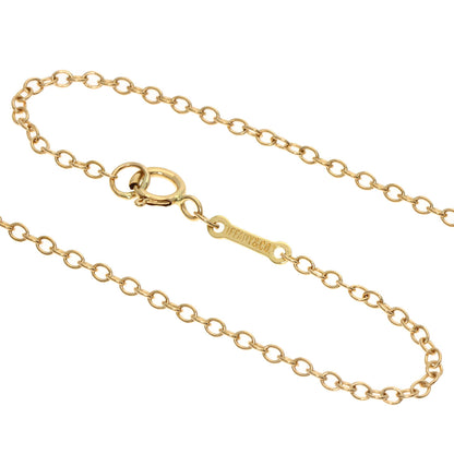 TIFFANY&Co. Bean Necklace K18 Yellow Gold Ladies [Used]