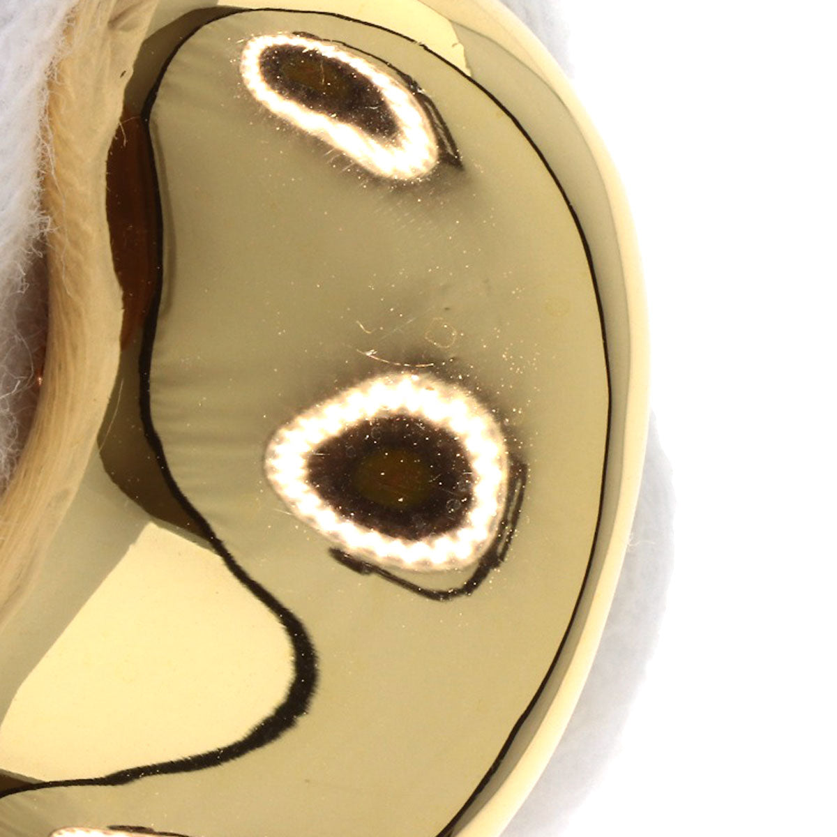 TIFFANY&Co. Bean Necklace K18 Yellow Gold Ladies [Used]