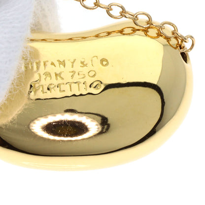 TIFFANY&Co. Bean Necklace K18 Yellow Gold Ladies [Used]